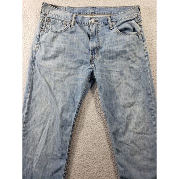 Levi's 569 Jeans Men's 34x32 Blue Denim Loose Straight Baggy Cotton Casual - Picture 4 of 16